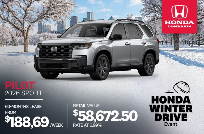 Bannière de Promotion Pilot Sport 2026