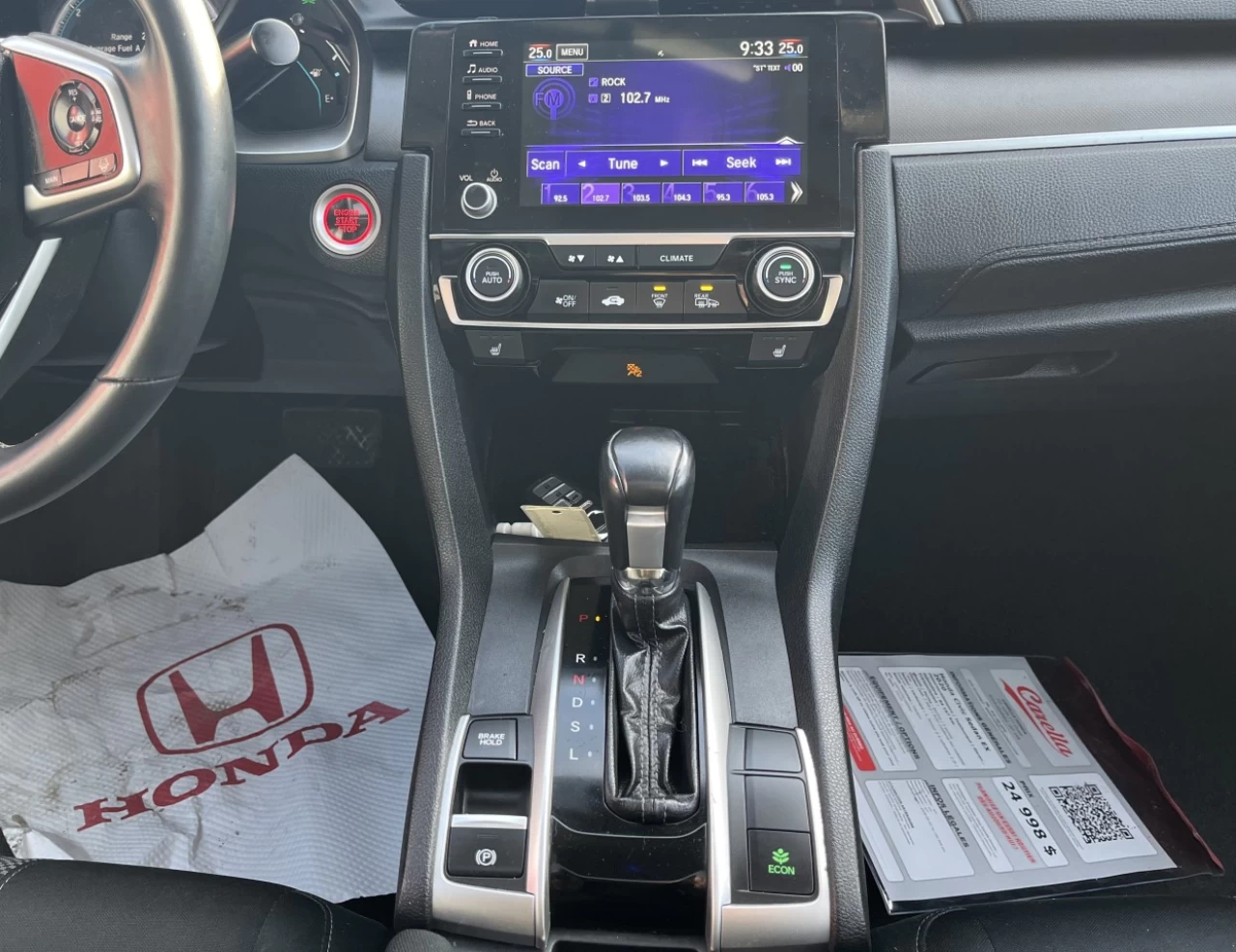 2020 Honda Civic Sedan EX Main Image